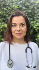 Dr Krisztina Szabó - the flight surgeon of PHARMAFLIGHT Aeromedical Center Debrecen